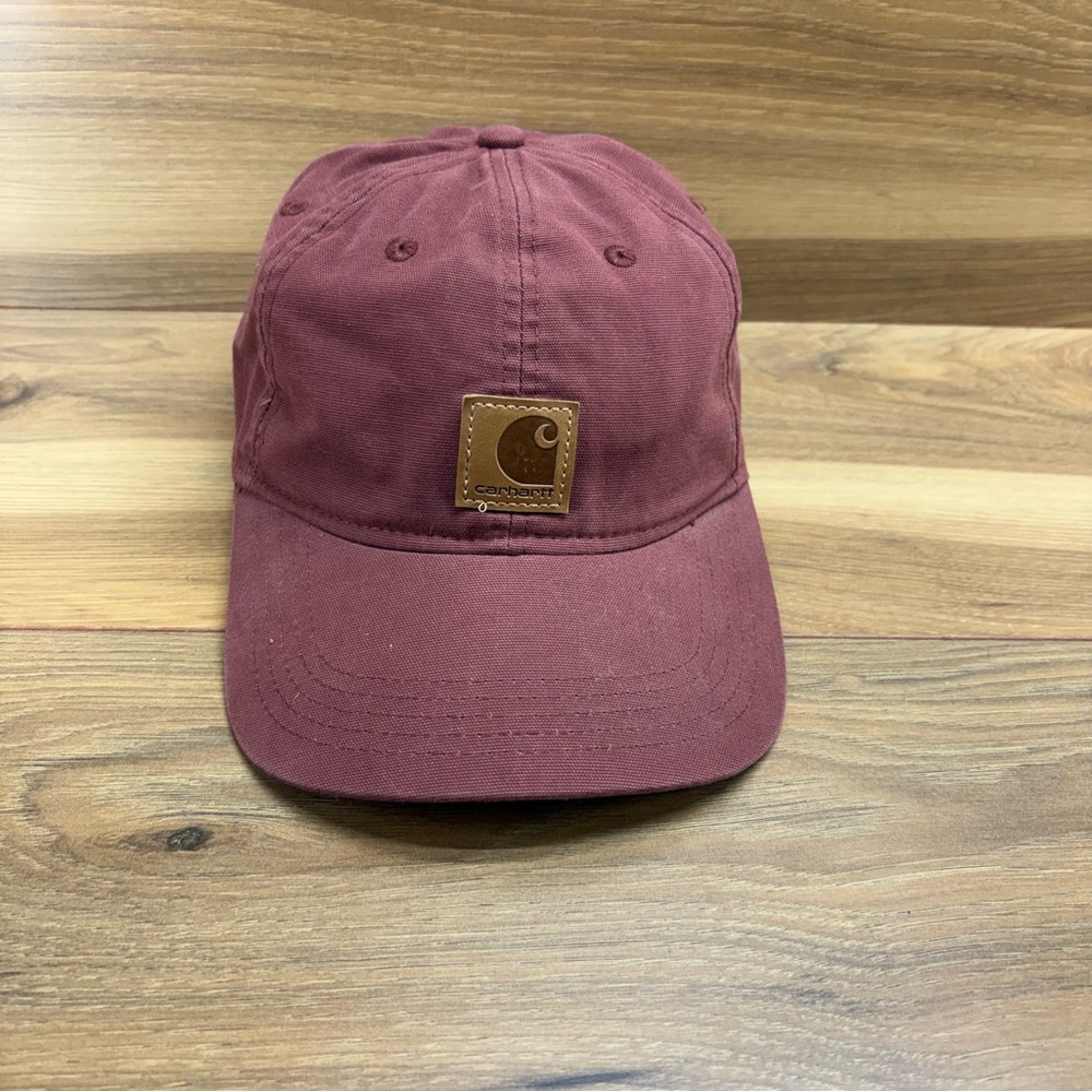 Carhartt Burgundy Baseball Cap